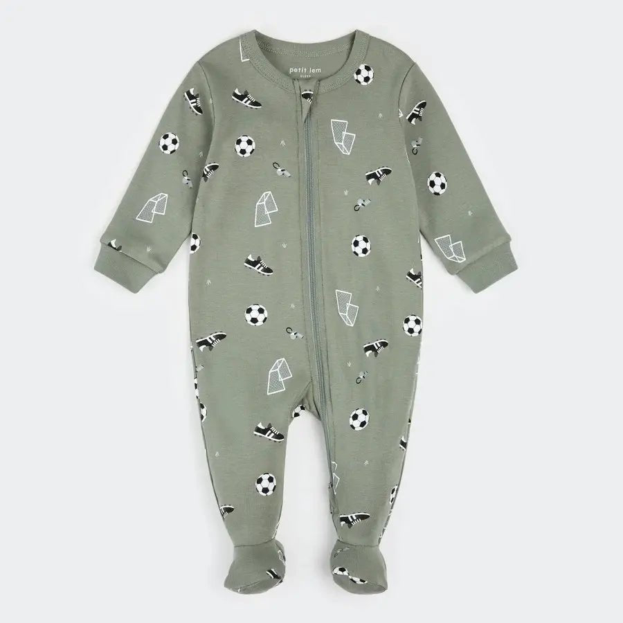Dormeuse - Soccer (0 - 12M) - Vêtements - Boutique LeoLudo - Petit Lem