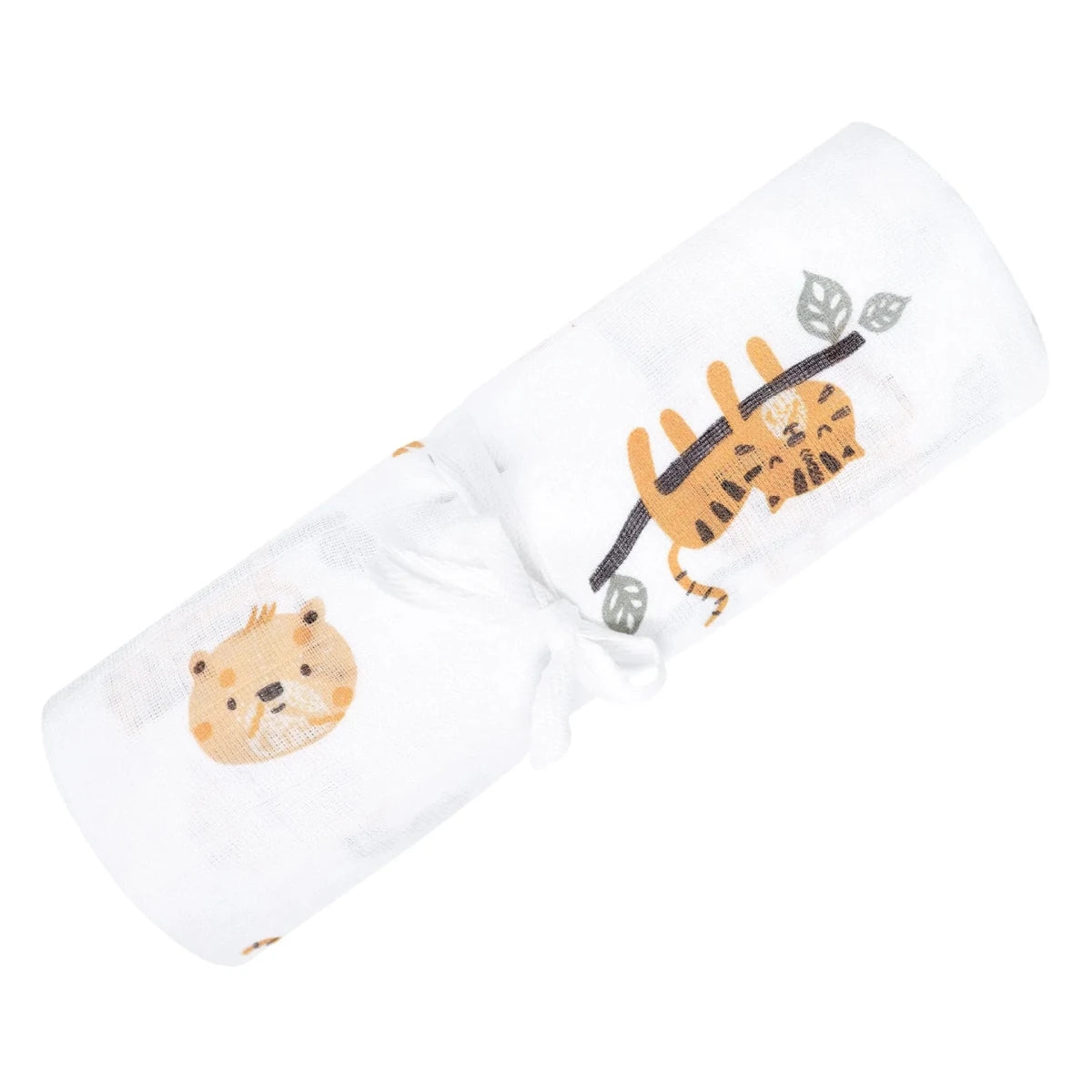 Doudou en mousseline de coton 48x48 -Couvertures- Boutique LeoLudo-Perlimpinpin