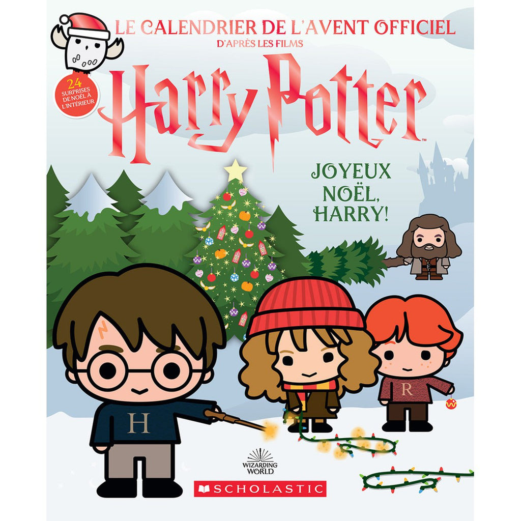 Harry Potter : Joyeux Noël, Harry! : Le calendrier de l'Avent officiel-Scholastic-Boutique LeoLudo