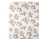 Drap contour en mousseline pour lit de bébé - Watercolor Roses - Literie - Boutique LeoLudo - Little Unicorn