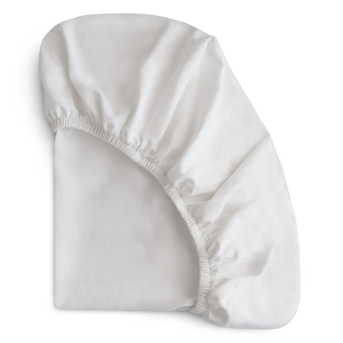 Drap de berceau extensible - Blanc - Literie - Boutique LeoLudo - Mushie
