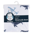 Drap de lit de bébé en tricot - Calme marin - Literie - Boutique LeoLudo - Gerber
