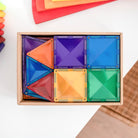Tuiles magnétiques Rainbow Pack de départ (60 pcs)-Connetix-Boutique LeoLudo