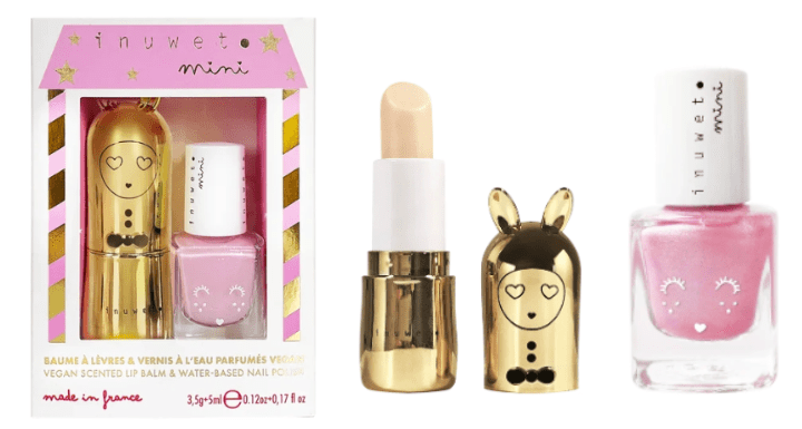 Duo Baumes à lèvres et vernis (Cheesecake + melon d'eau) -Accessoires vestimentaires- Boutique LeoLudo-inuwet