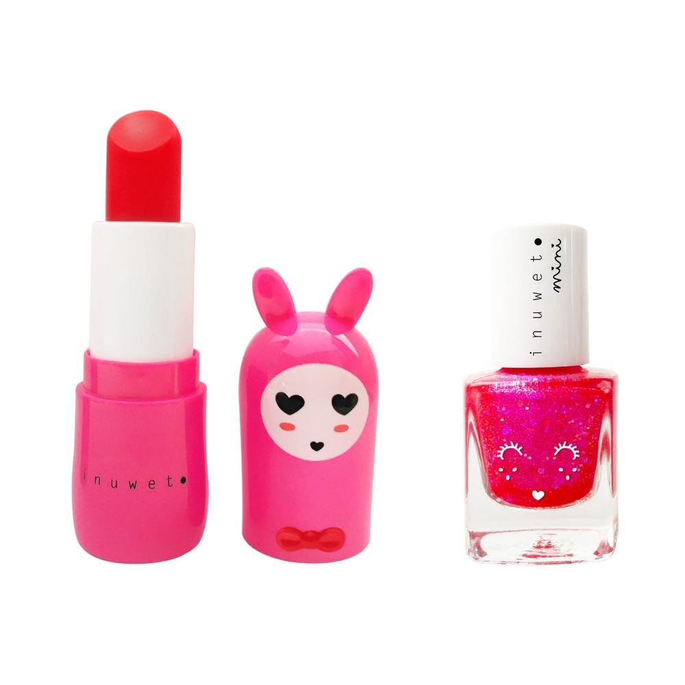 Duo vernis + baume - Cerise (fuchsia) - Accessoires vestimentaires - Boutique LeoLudo - inuwet