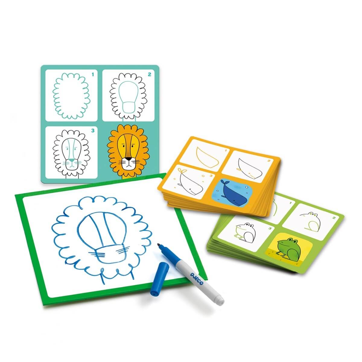 Eduludo - Step by step Animaux - Jeux éducatifs - Boutique LeoLudo - Djeco