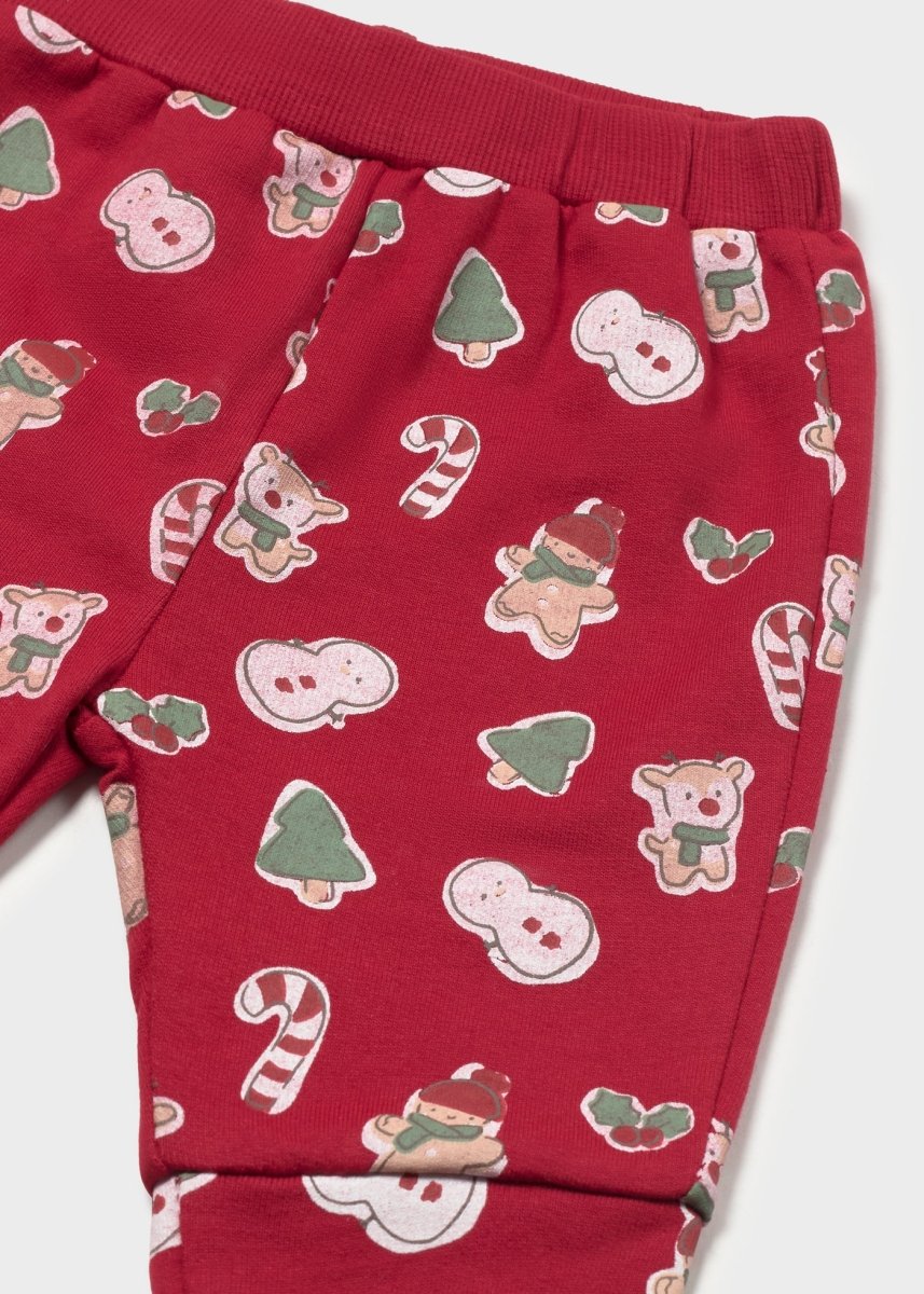 Ensemble 3 pièces de Noël Mayoral – Rouge -Vêtements- Boutique LeoLudo-Mayoral