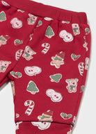 Ensemble 3 pièces de Noël Mayoral – Rouge -Vêtements- Boutique LeoLudo-Mayoral