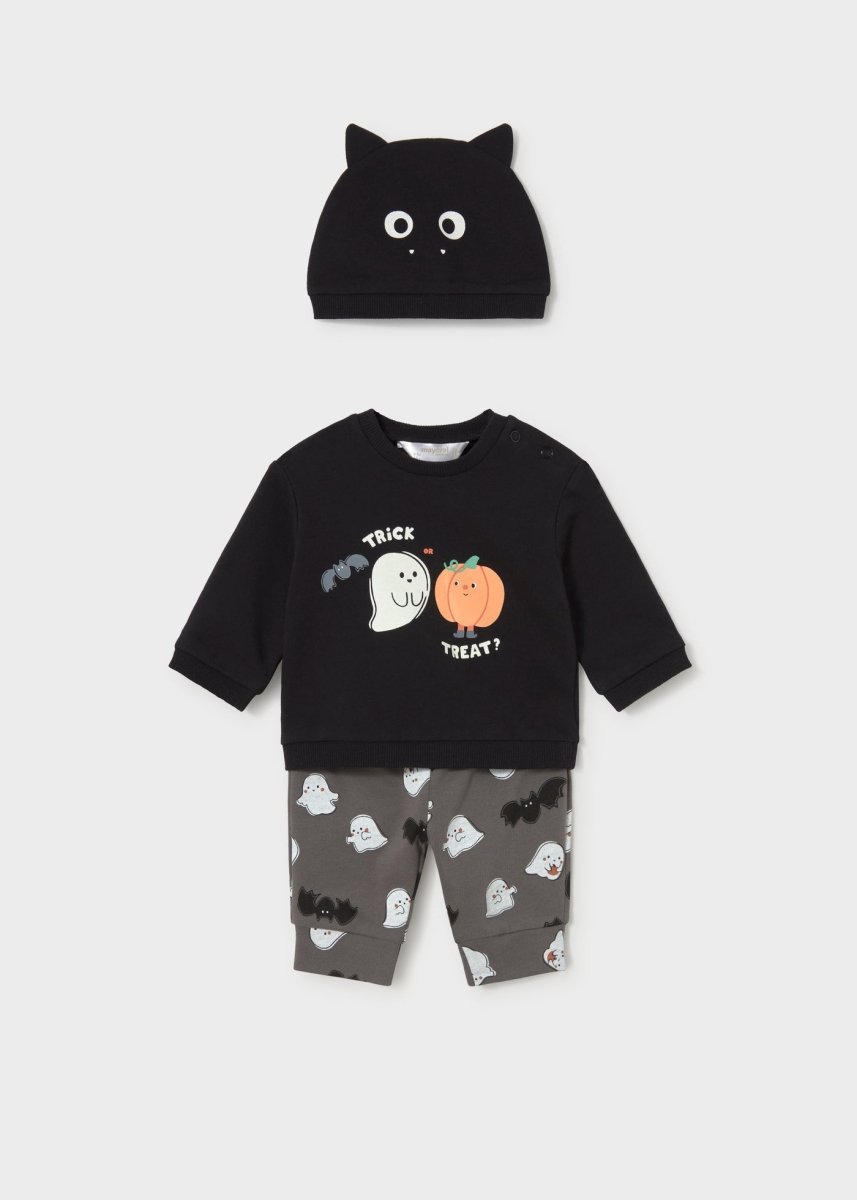 Ensemble 3 pièces d'Halloween Mayoral – Noir -Vêtements- Boutique LeoLudo-Mayoral