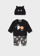 Ensemble 3 pièces d'Halloween Mayoral – Noir -Vêtements- Boutique LeoLudo-Mayoral