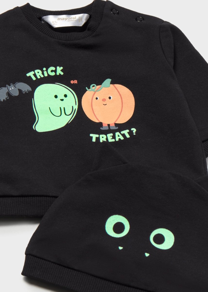 Ensemble 3 pièces d'Halloween Mayoral – Noir -Vêtements- Boutique LeoLudo-Mayoral