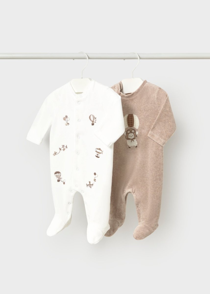 Ensemble 4 pièces en coton Mayoral – Aviation Moka -Vêtements- Boutique LeoLudo-Mayoral
