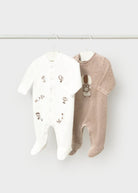 Ensemble 4 pièces en coton Mayoral – Aviation Moka -Vêtements- Boutique LeoLudo-Mayoral
