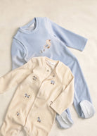 Ensemble 4 pièces en coton Mayoral – Bleu ciel -Vêtements- Boutique LeoLudo-Mayoral