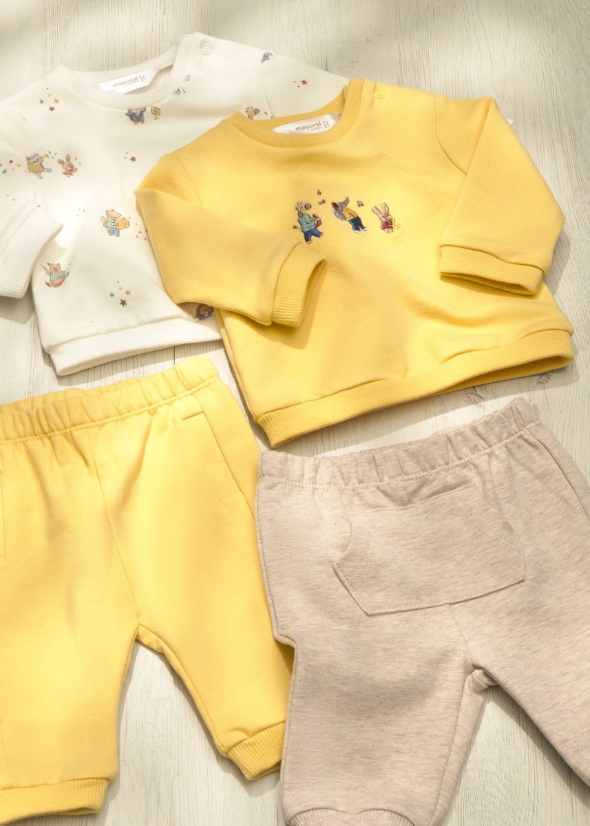Ensemble 4 pièces en coton Mayoral – Camomille -Vêtements- Boutique LeoLudo-Mayoral