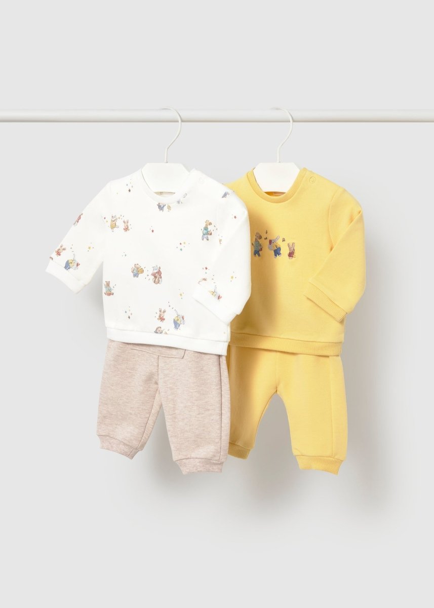 Ensemble 4 pièces en coton Mayoral – Camomille -Vêtements- Boutique LeoLudo-Mayoral
