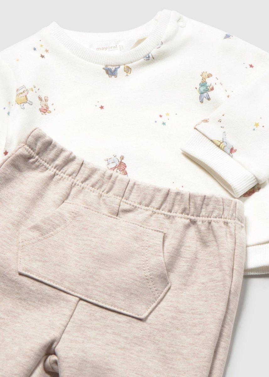 Ensemble 4 pièces en coton Mayoral – Camomille -Vêtements- Boutique LeoLudo-Mayoral