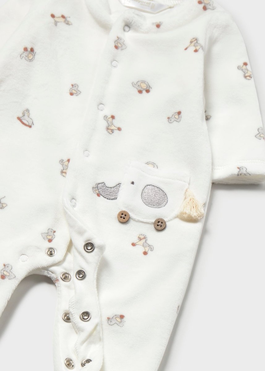 Ensemble 4 pièces en coton Mayoral – Canard -Vêtements- Boutique LeoLudo-Mayoral