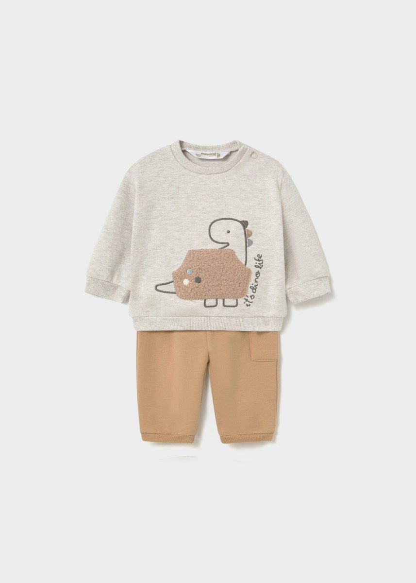 Ensemble 4 pièces en coton Mayoral – Caramel -Vêtements- Boutique LeoLudo-Mayoral
