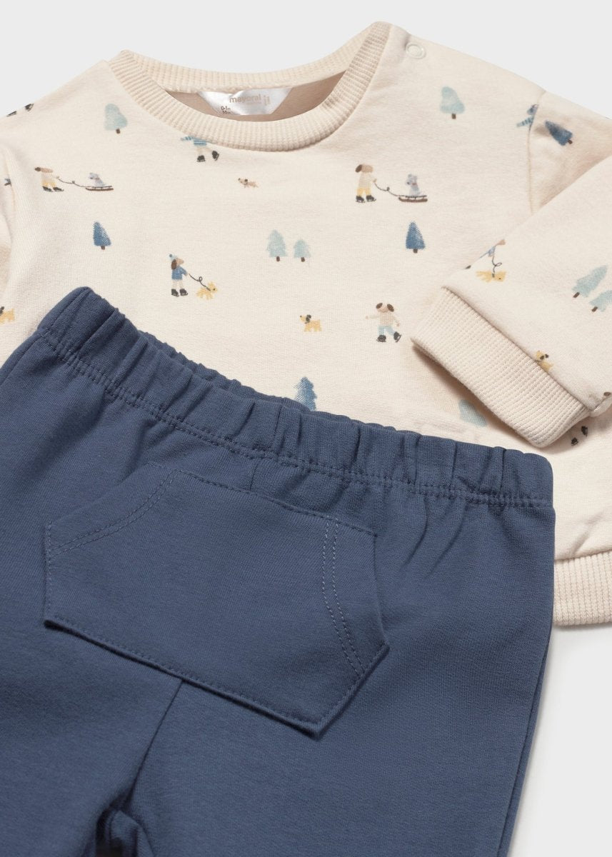 Ensemble 4 pièces en coton Mayoral – Flocon -Vêtements- Boutique LeoLudo-Mayoral