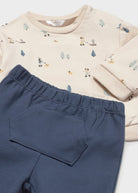 Ensemble 4 pièces en coton Mayoral – Flocon -Vêtements- Boutique LeoLudo-Mayoral