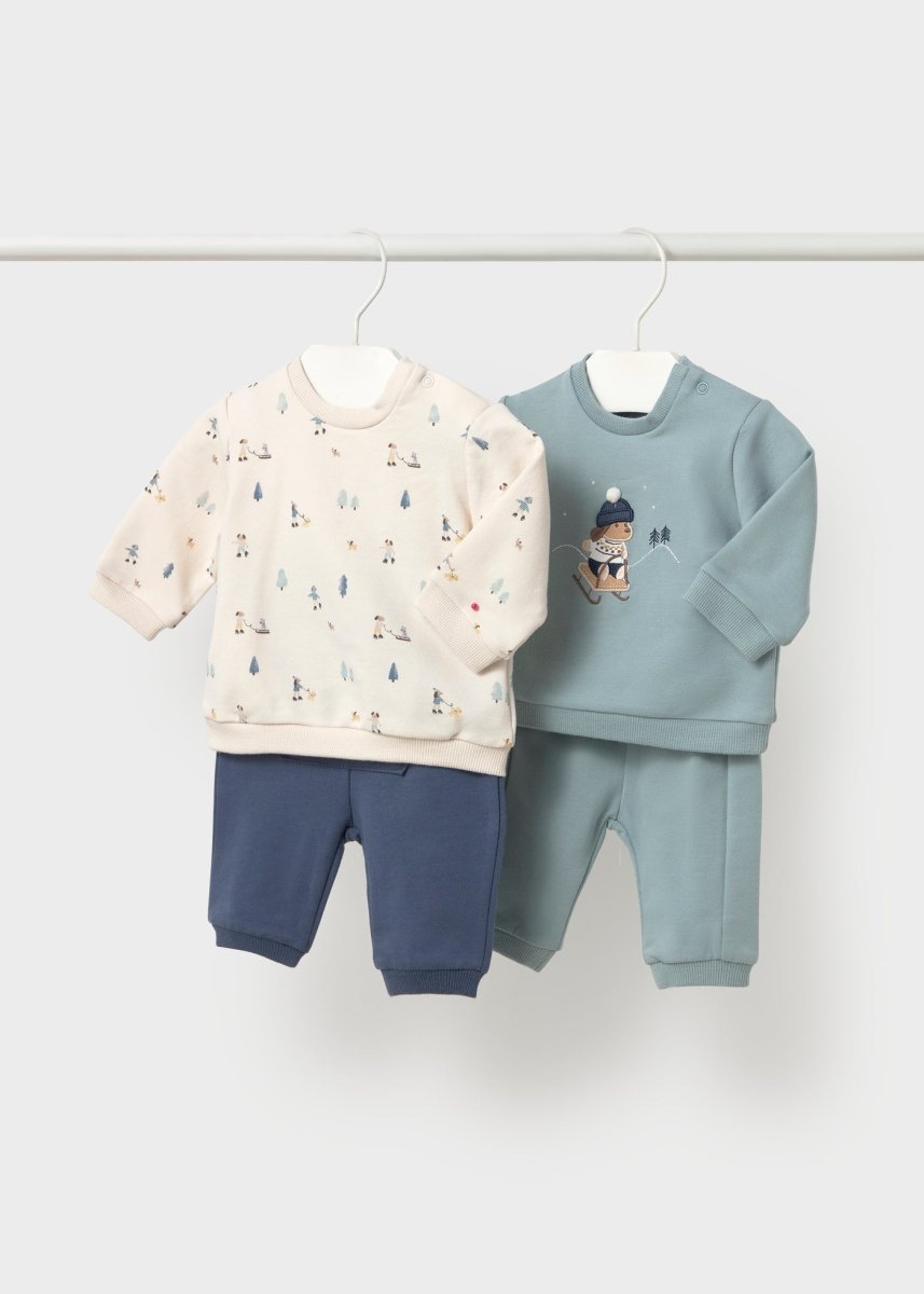 Ensemble 4 pièces en coton Mayoral – Flocon -Vêtements- Boutique LeoLudo-Mayoral