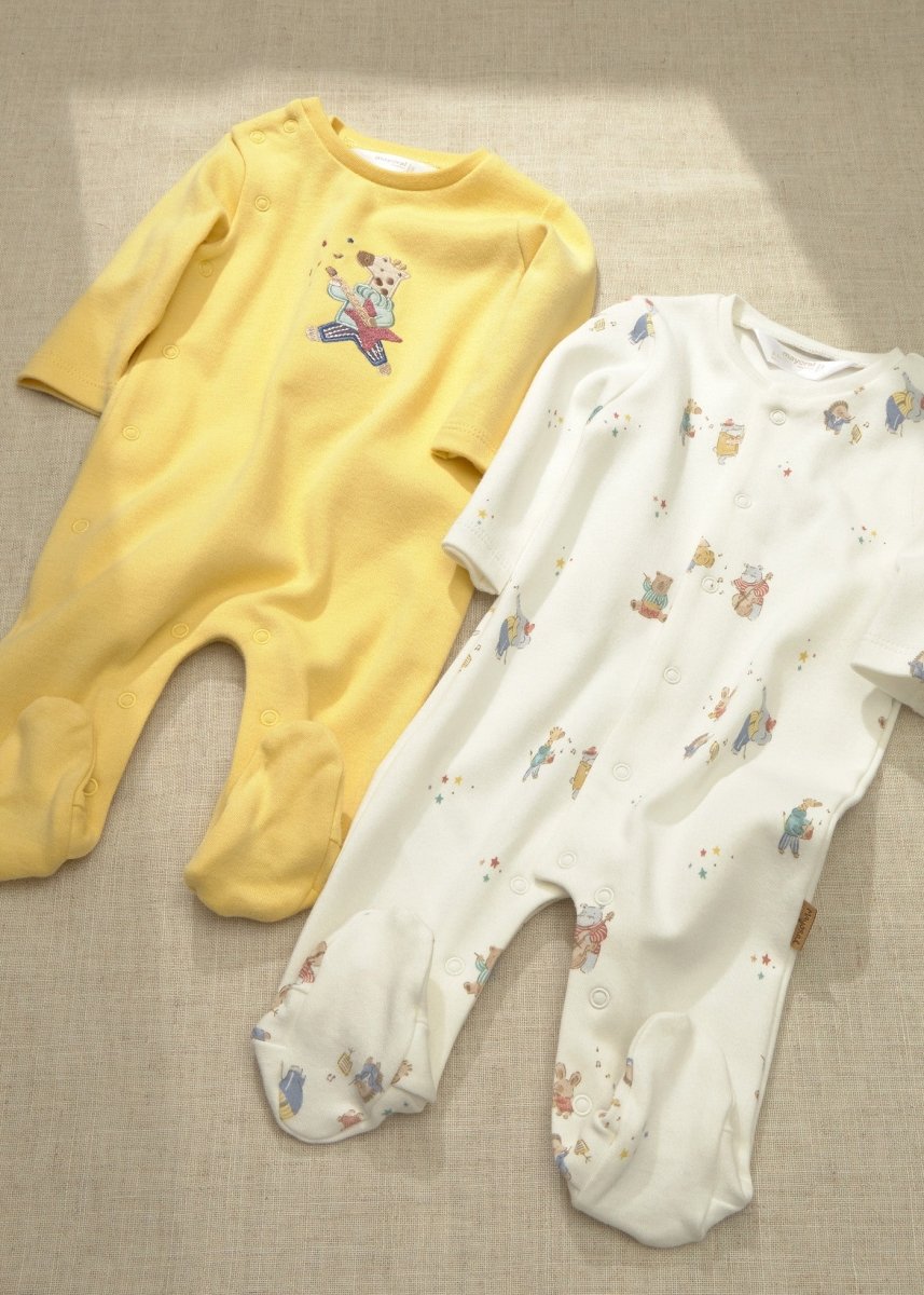 Ensemble 4 pièces en coton Mayoral – Girafe -Vêtements- Boutique LeoLudo-Mayoral