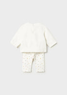 Ensemble 4 pièces en coton Mayoral – Jaune -Vêtements- Boutique LeoLudo-Mayoral