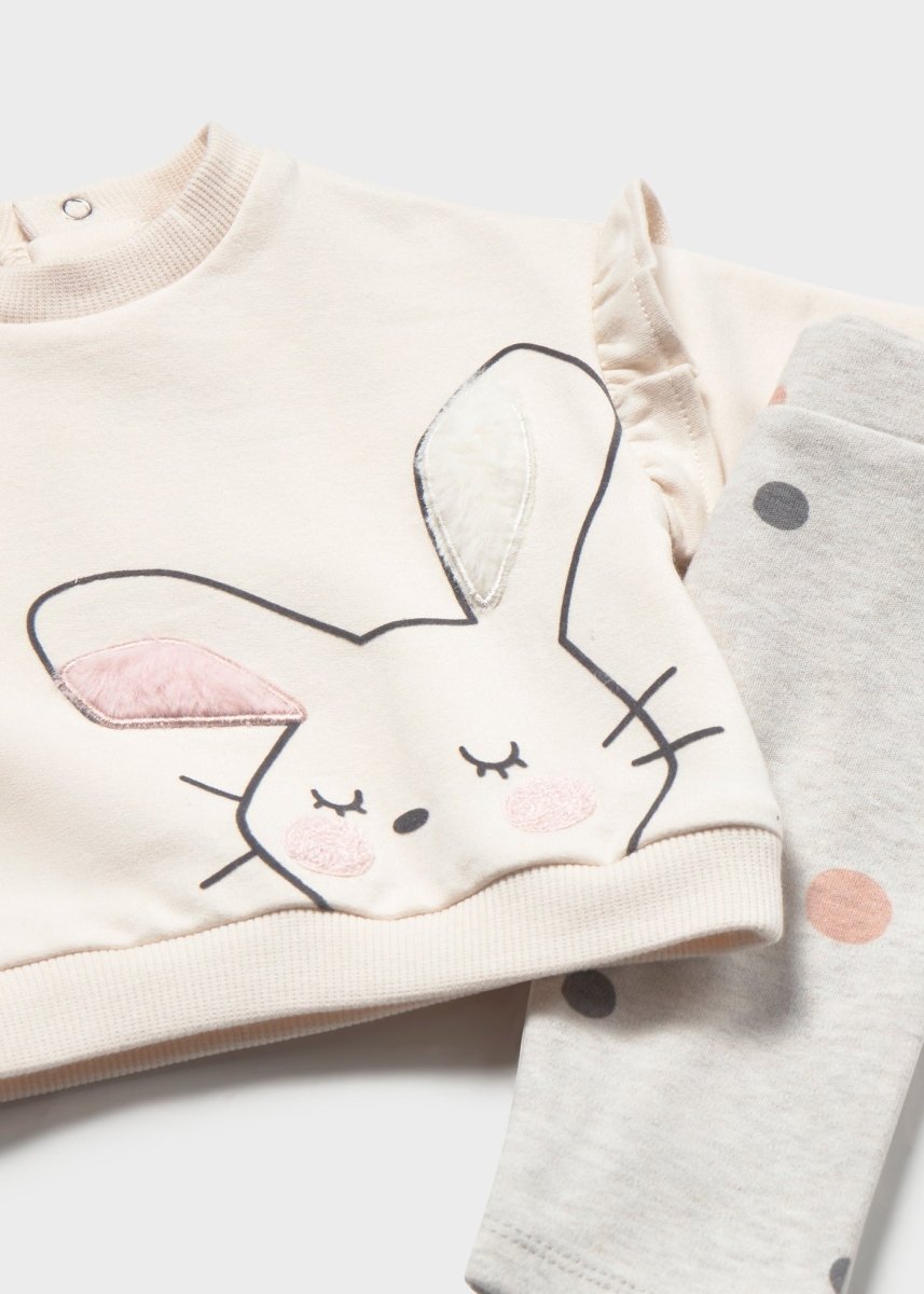 Ensemble 4 pièces en coton Mayoral – Lapins -Vêtements- Boutique LeoLudo-Mayoral