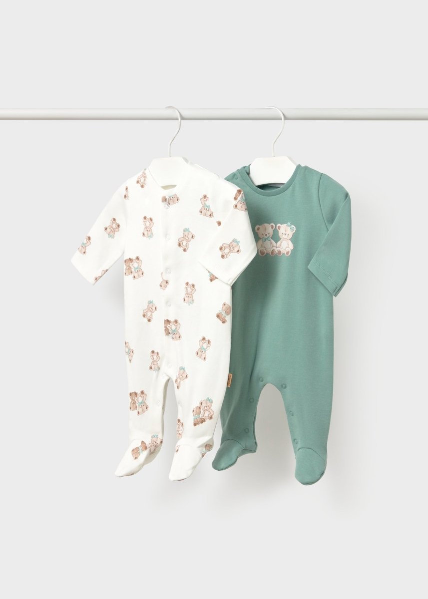 Ensemble 4 pièces en coton Mayoral – Ourson -Vêtements- Boutique LeoLudo-Mayoral