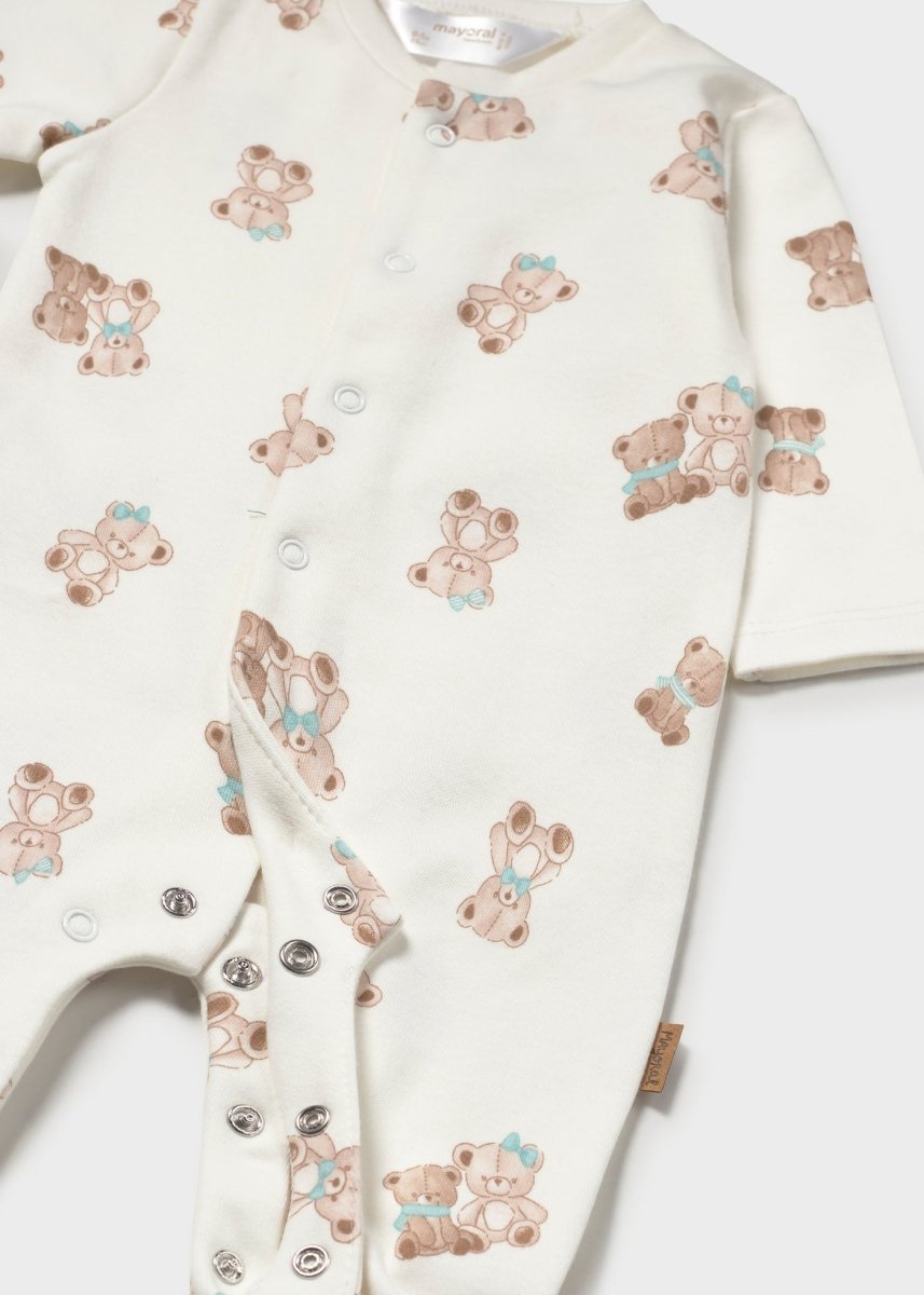 Ensemble 4 pièces en coton Mayoral – Ourson -Vêtements- Boutique LeoLudo-Mayoral