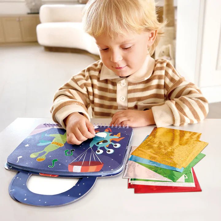Ensemble créatif de voyage – Art métallisé intergalactique Hape - Art & bricolage - Boutique LeoLudo - Hape