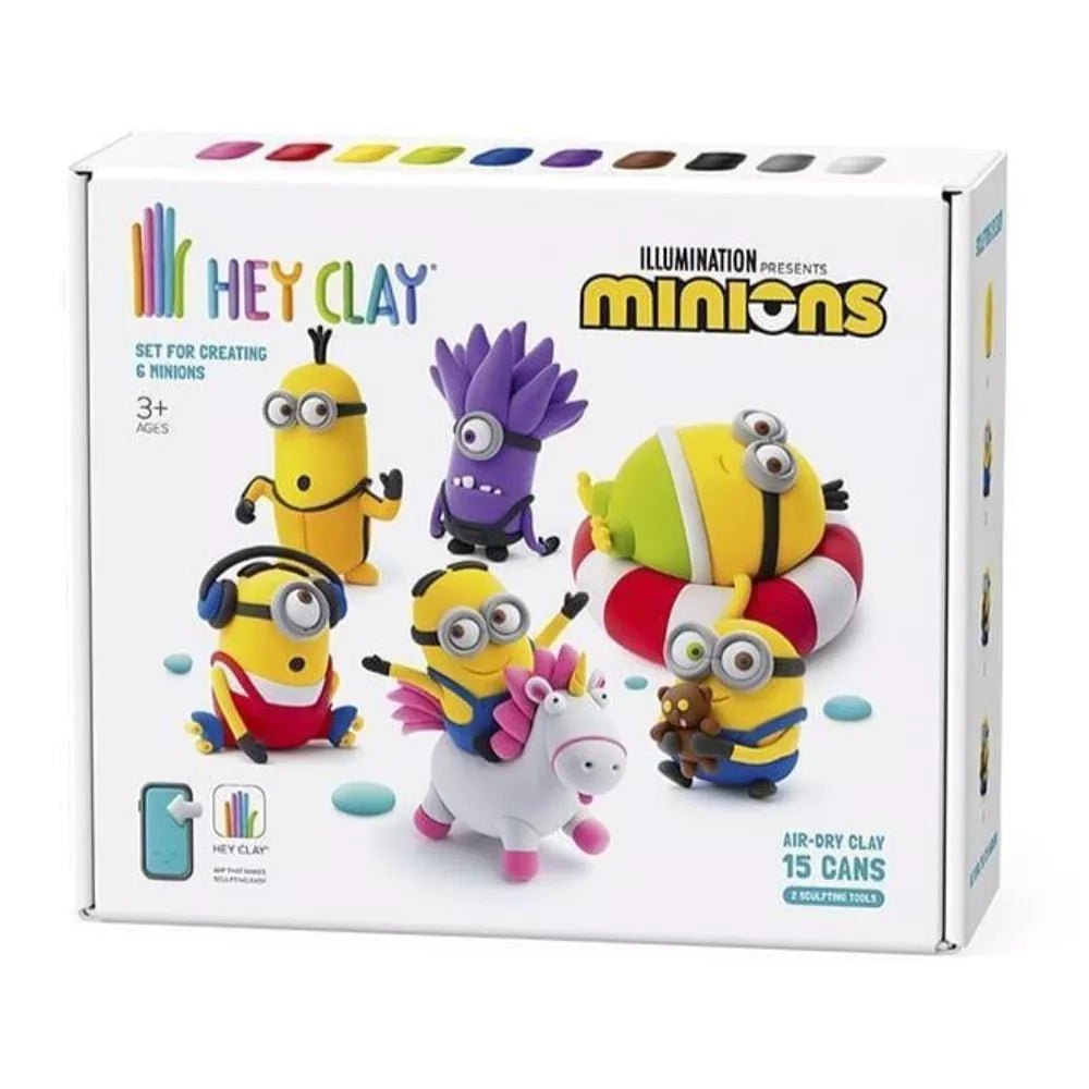 Ensemble d'argile - Les Minions - Art & bricolage - Boutique LeoLudo - Hey Clay