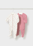 Ensemble de 2 dormeuses - Petits lapins -Vêtements- Boutique LeoLudo-Mayoral
