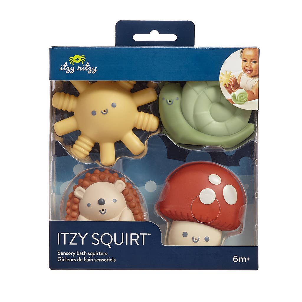 Ensemble de 4 jeux pour le bain - Nature - Jouets de bain - Boutique LeoLudo - Itzy Ritzy Canada