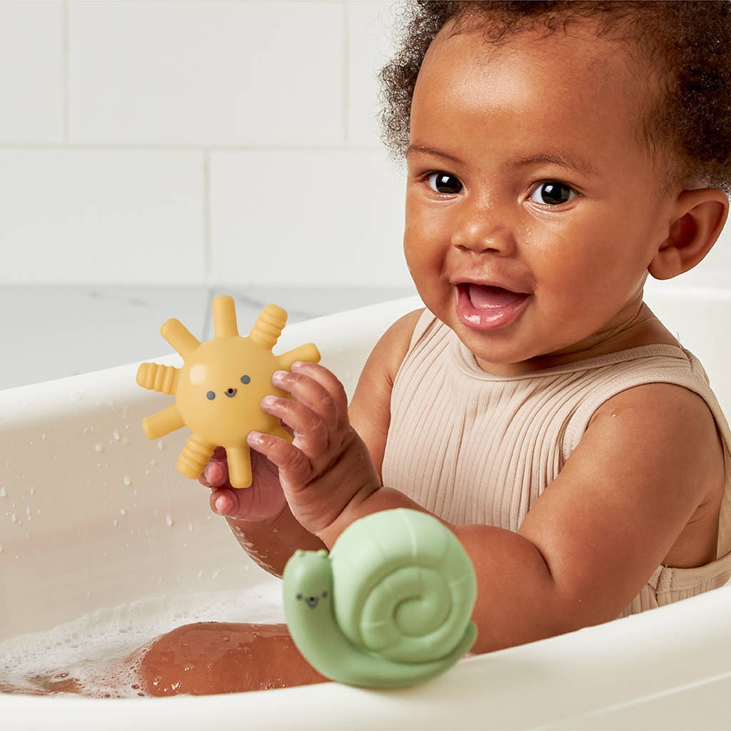 Ensemble de 4 jeux pour le bain - Nature - Jouets de bain - Boutique LeoLudo - Itzy Ritzy Canada