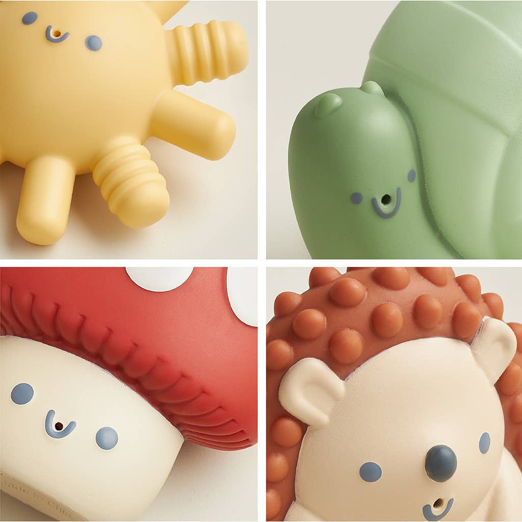 Ensemble de 4 jeux pour le bain - Nature - Jouets de bain - Boutique LeoLudo - Itzy Ritzy Canada