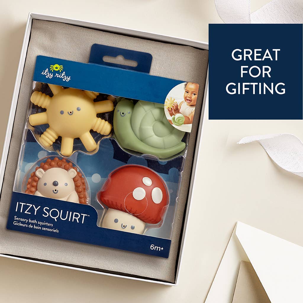 Ensemble de 4 jeux pour le bain - Nature - Jouets de bain - Boutique LeoLudo - Itzy Ritzy Canada