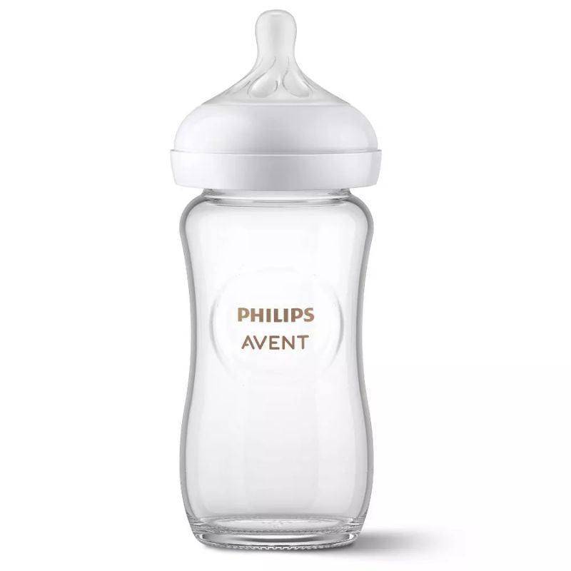 Ensemble de bouteilles en verre naturel -Biberons- Boutique LeoLudo-Philips Avent