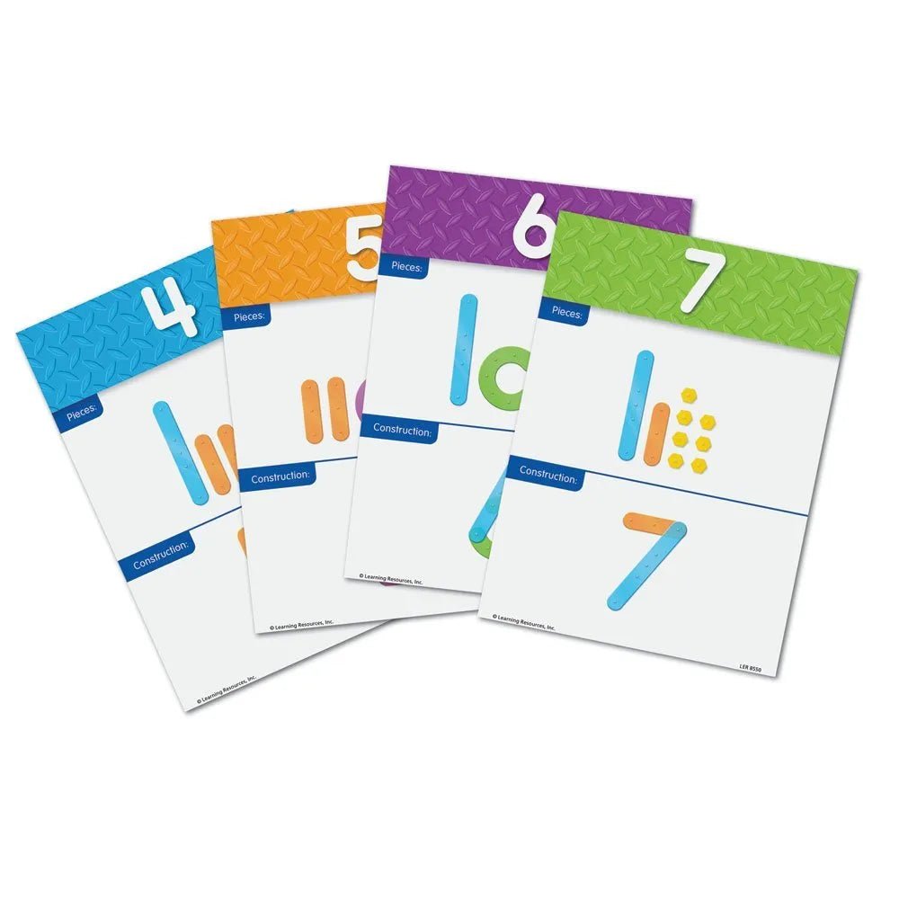 Ensemble de construction de nombres - Jeux éducatifs - Boutique LeoLudo - Learning Resources