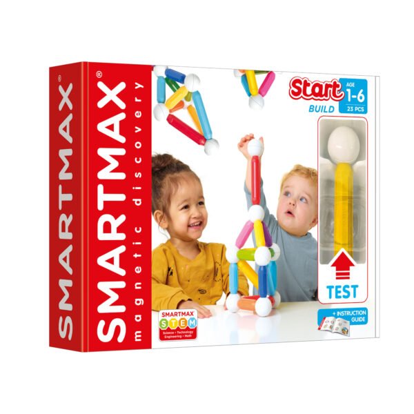 Ensemble de construction magnétique Start – 23 pièces -Jeux magnétiques- Boutique LeoLudo-SmartMax