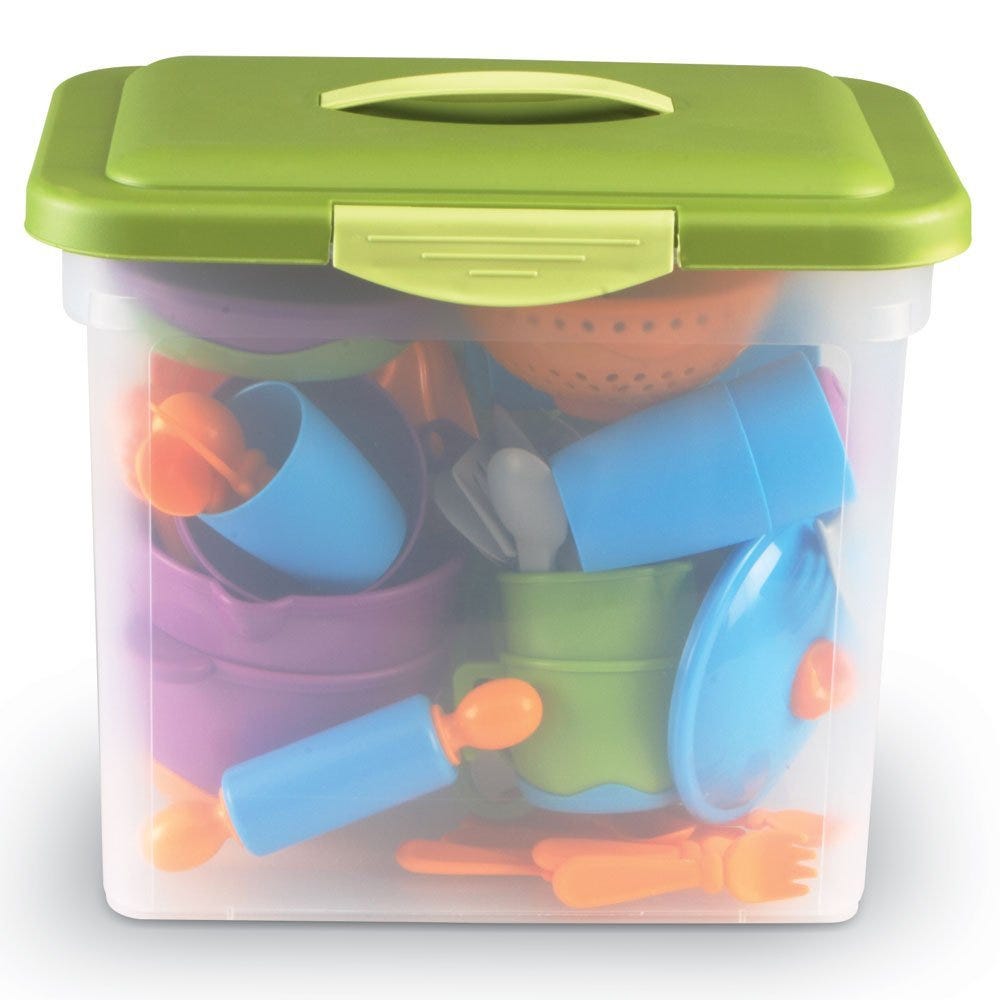 Ensemble de cuisine New Sprouts pour salle de classe - Jouets d'imitation - Boutique LeoLudo - Learning Resources