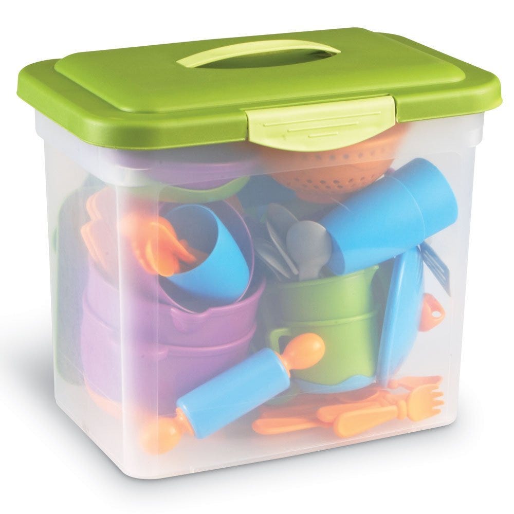 Ensemble de cuisine New Sprouts pour salle de classe - Jouets d'imitation - Boutique LeoLudo - Learning Resources