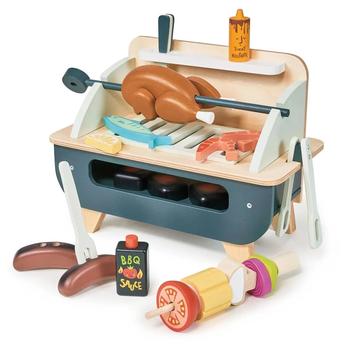 Ensemble de jeu BBQ - Jouets d'imitation - Boutique LeoLudo - Tender Leaf Toys