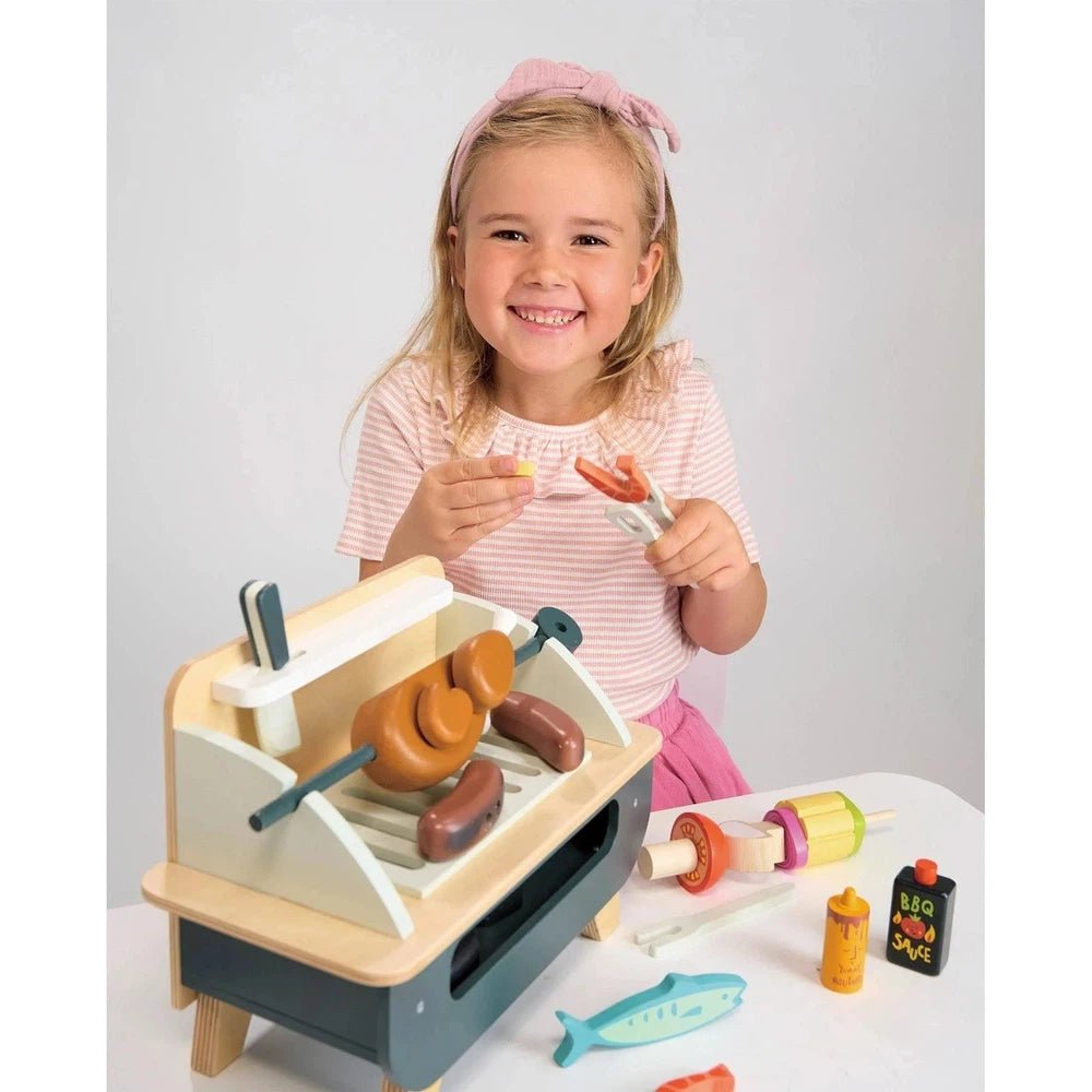 Ensemble de jeu BBQ - Jouets d'imitation - Boutique LeoLudo - Tender Leaf Toys