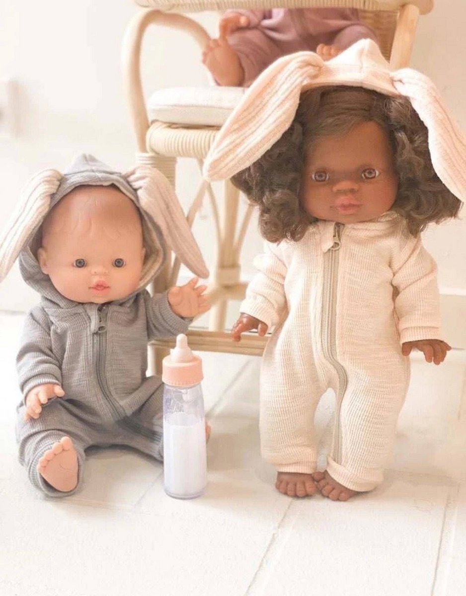 Ensemble de lait et jus en bouteille pour Poupée - Tiny Harlow -Alimentation & repas- Boutique LeoLudo-Tiny Harlow