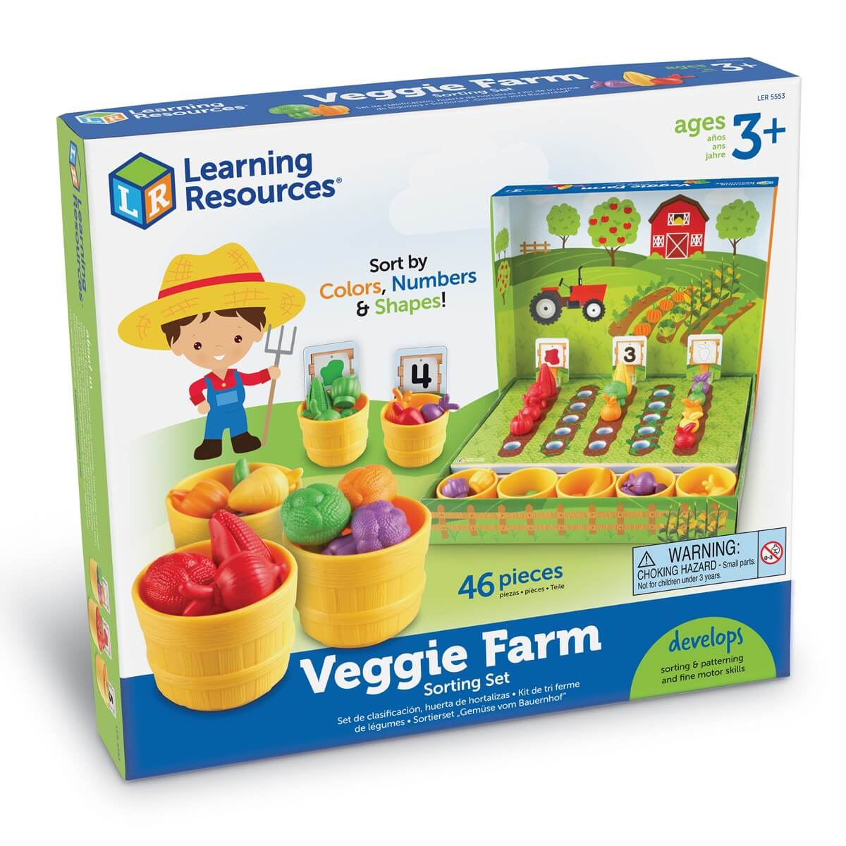 Ensemble de légumes à trier Veggie Farm - Jeux éducatifs - Boutique LeoLudo - Learning Resources