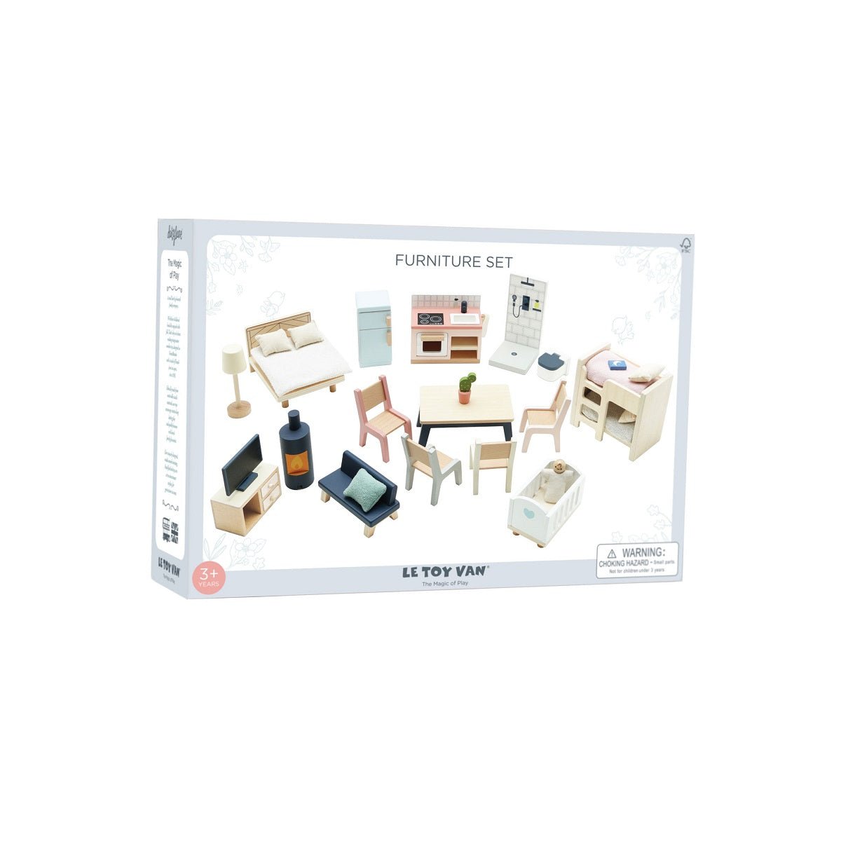 Ensemble de meubles de démarrage pour maison de poupée - Accessoires de maison de poupées - Boutique LeoLudo - Le Toy Van