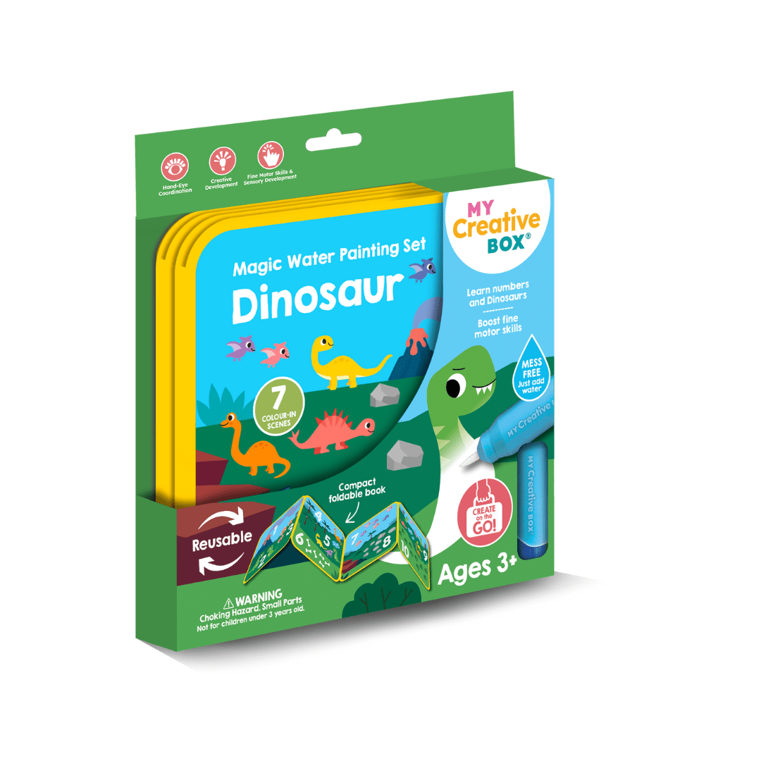 Ensemble de peinture magique à l'eau – Dinosaures -Art & bricolage- Boutique LeoLudo-Connetix