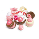 Ensemble desserts aux fraises en bois - Jouets d'imitation - Boutique LeoLudo - Hape